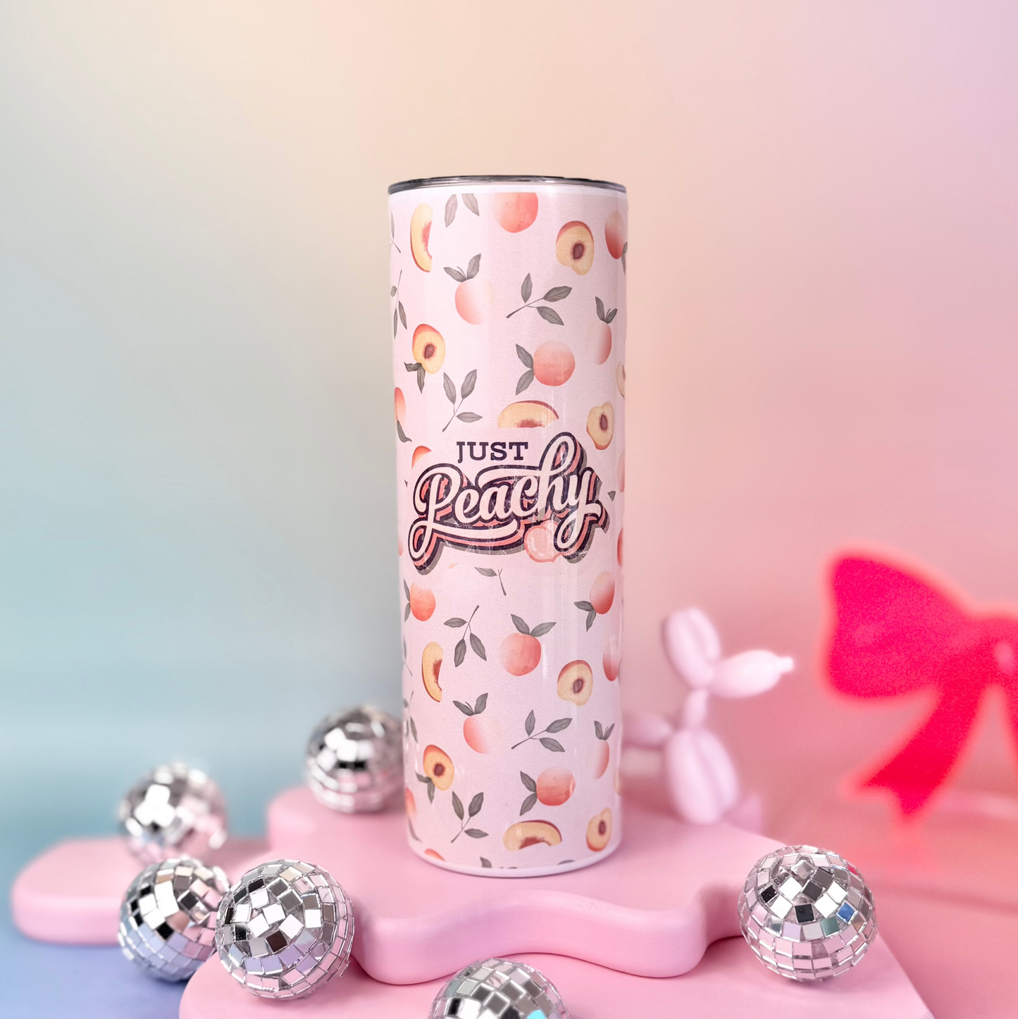 Just Peachy 20oz Insulated Tumbler