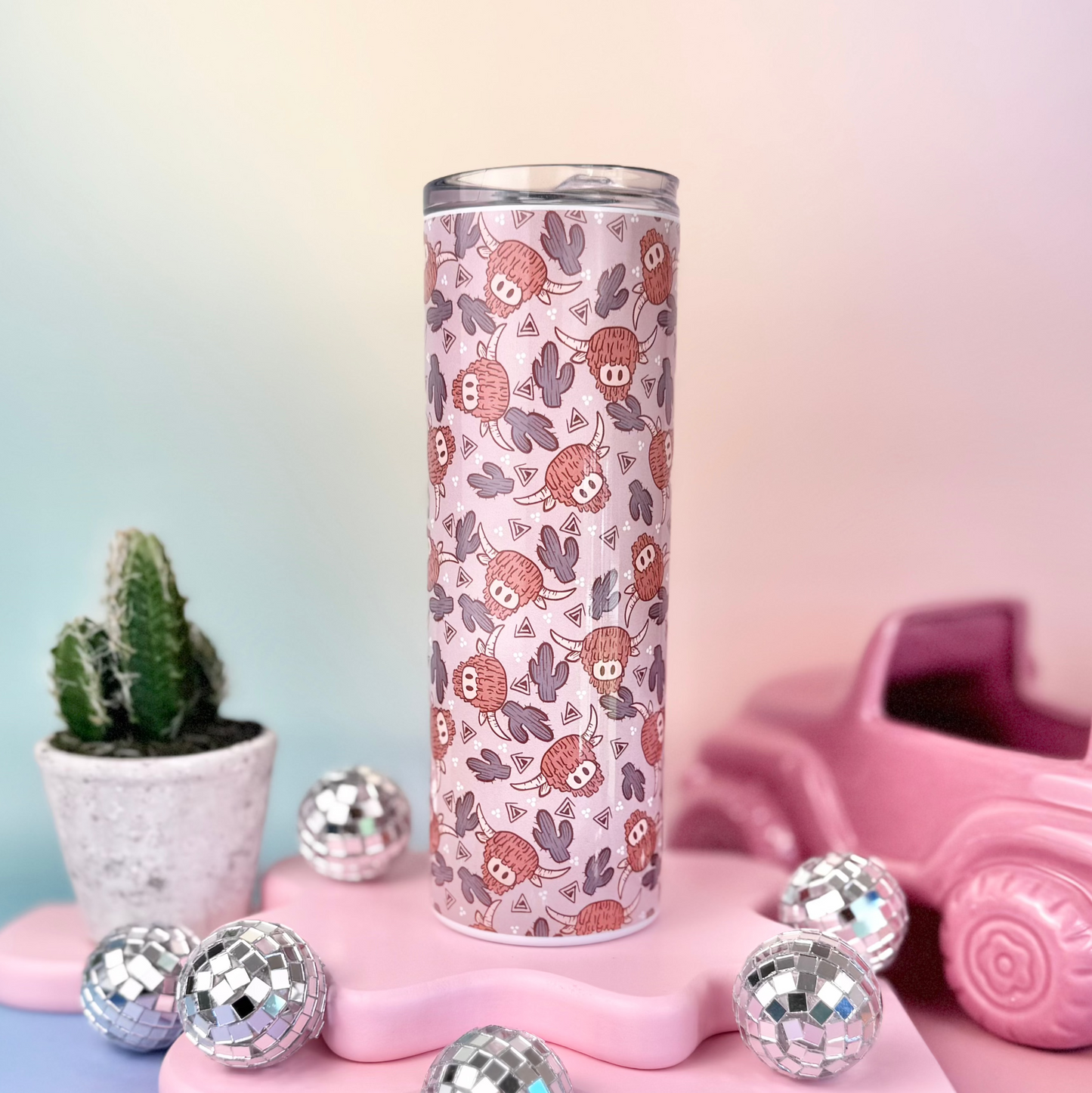 Highland Cactus 20oz Insulated Tumbler