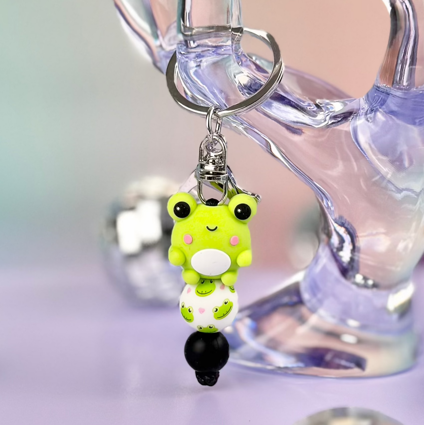Cute Frog Keychain