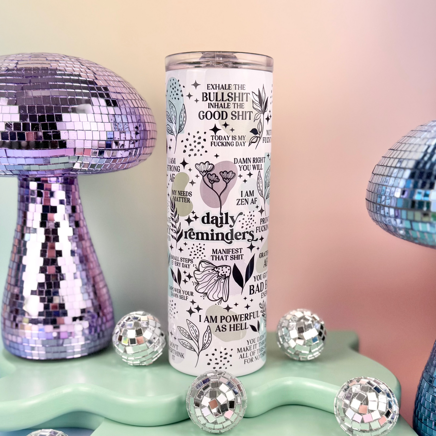 NSFW Daily Reminders 20oz Insulated Tumbler