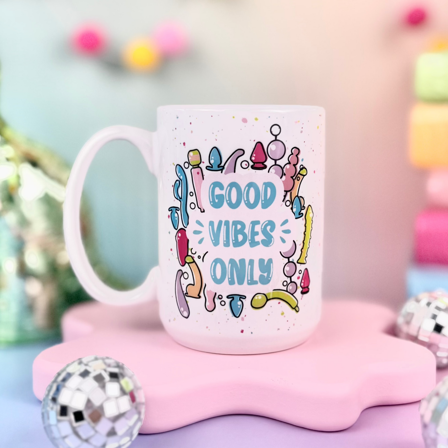 Good Vibes Only 15oz Mug