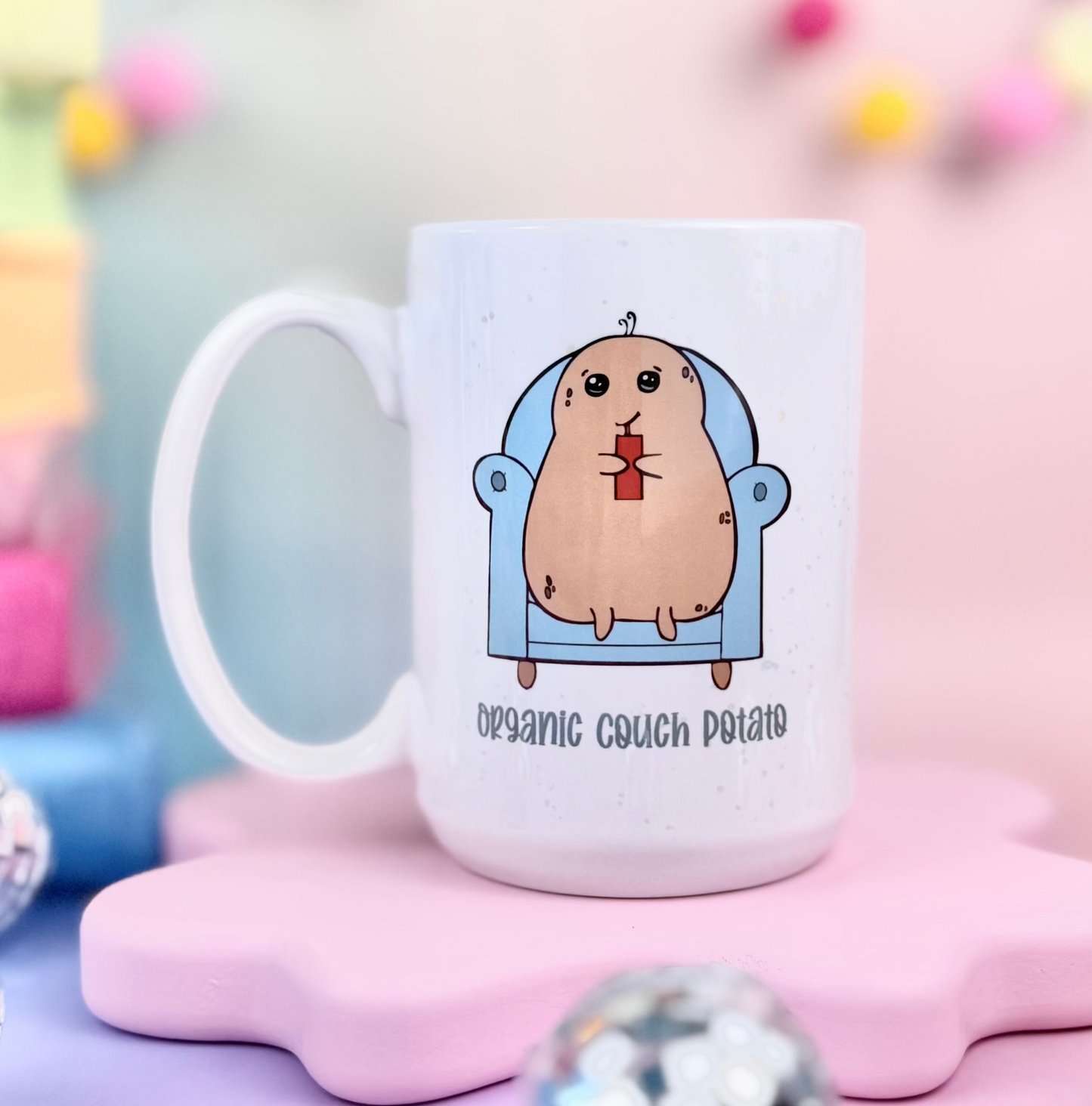Organic Couch Potato 15oz Mug