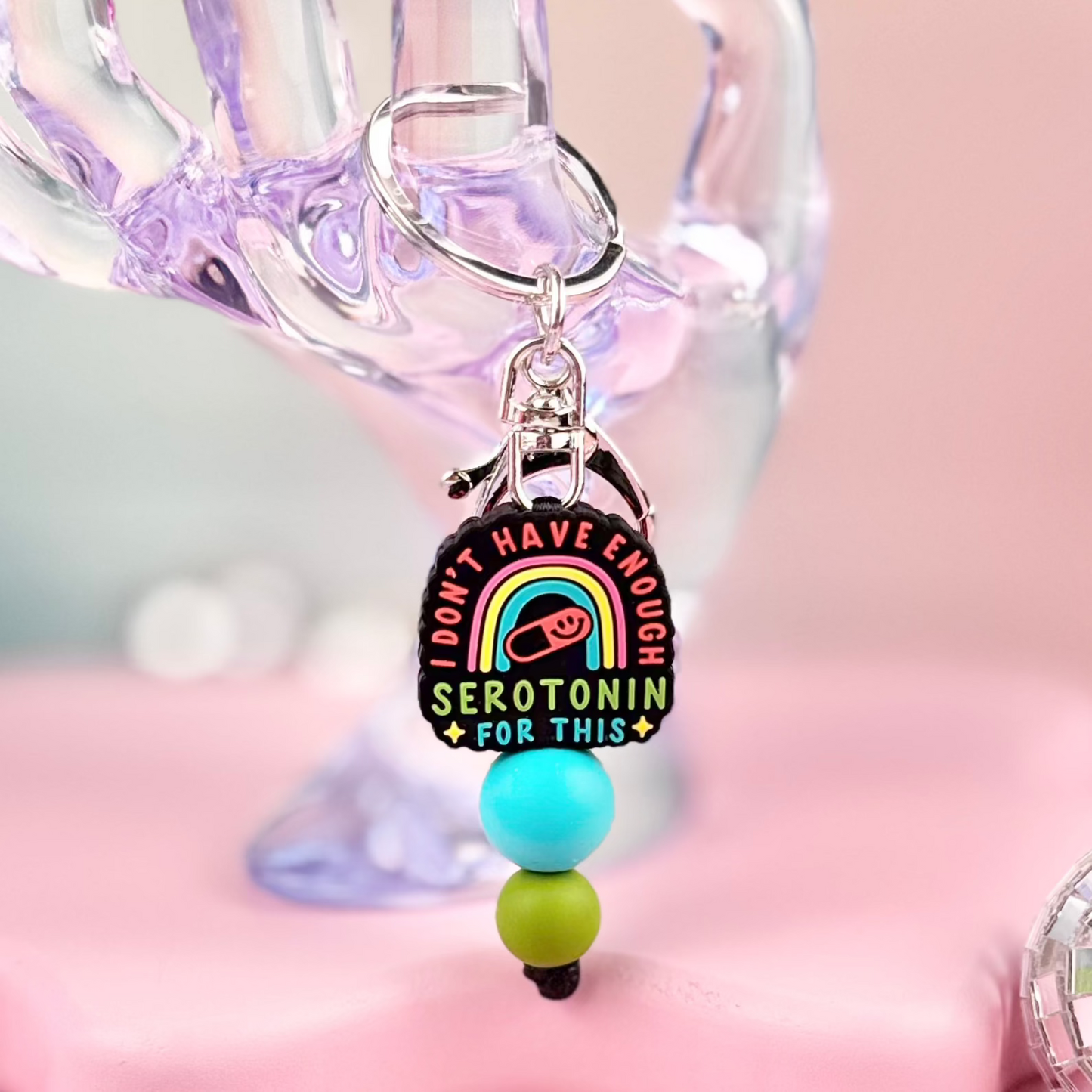 Not Enough Serotonin For This Keychain