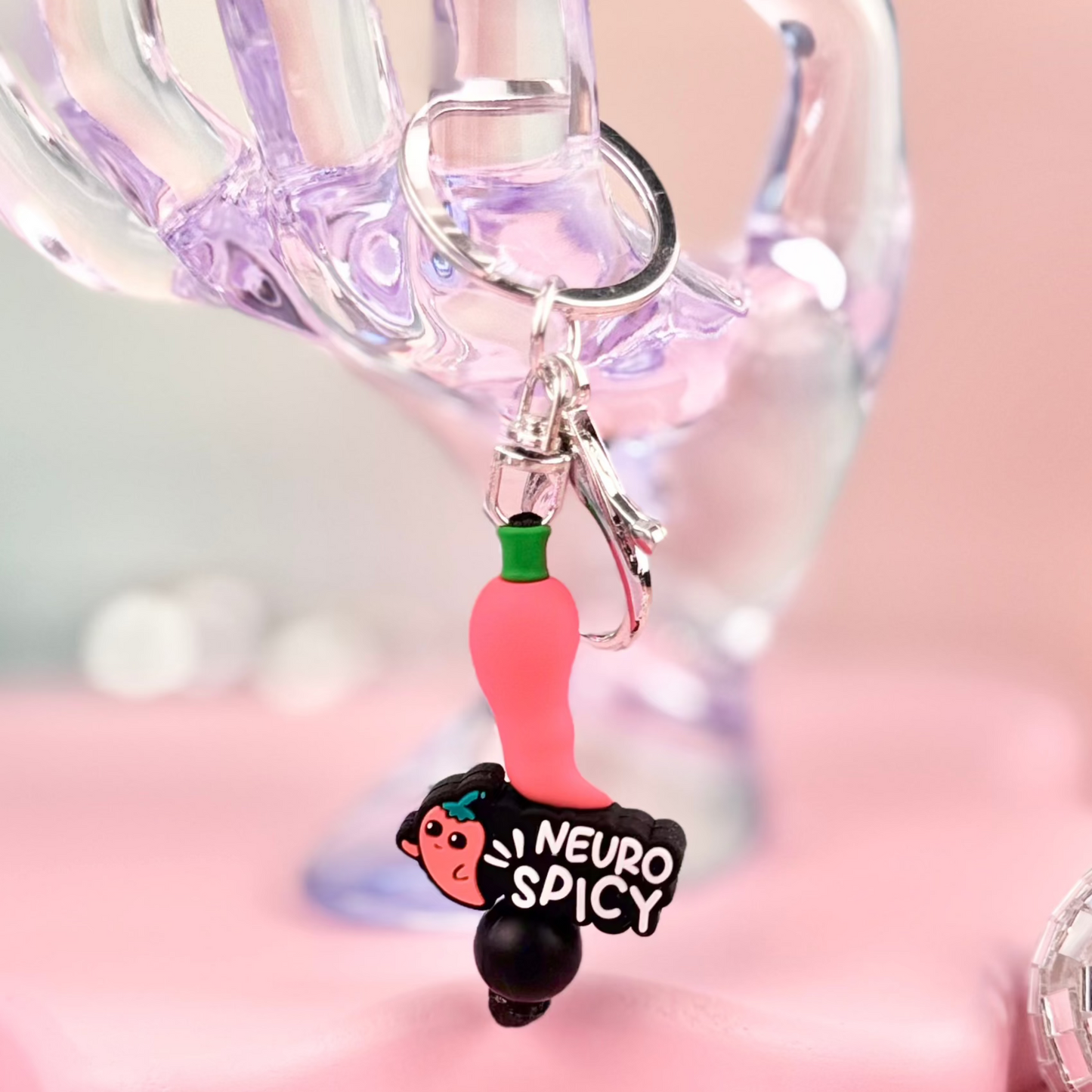 Neuro-Spicy Keychain