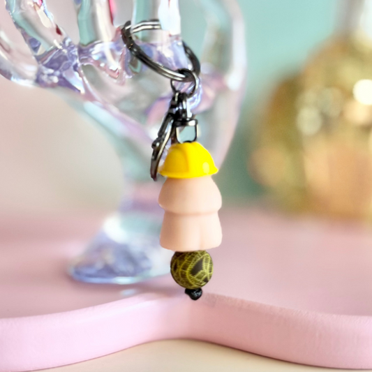 Hardhat Henry Penis Keychain