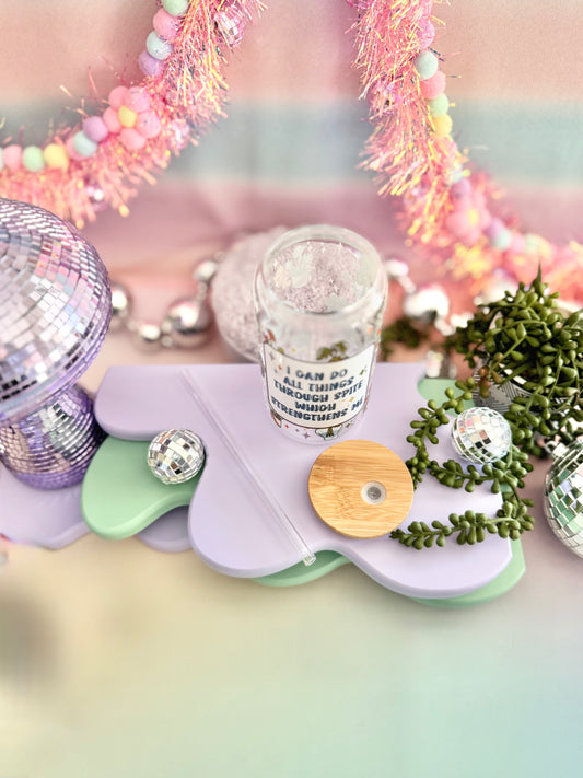 Spite Strengthens Me Glass Can