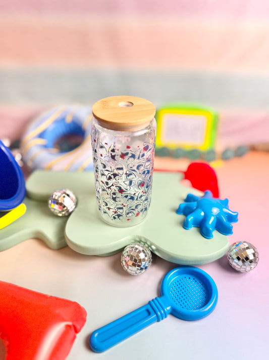 It's Fine Sharks Glass Can