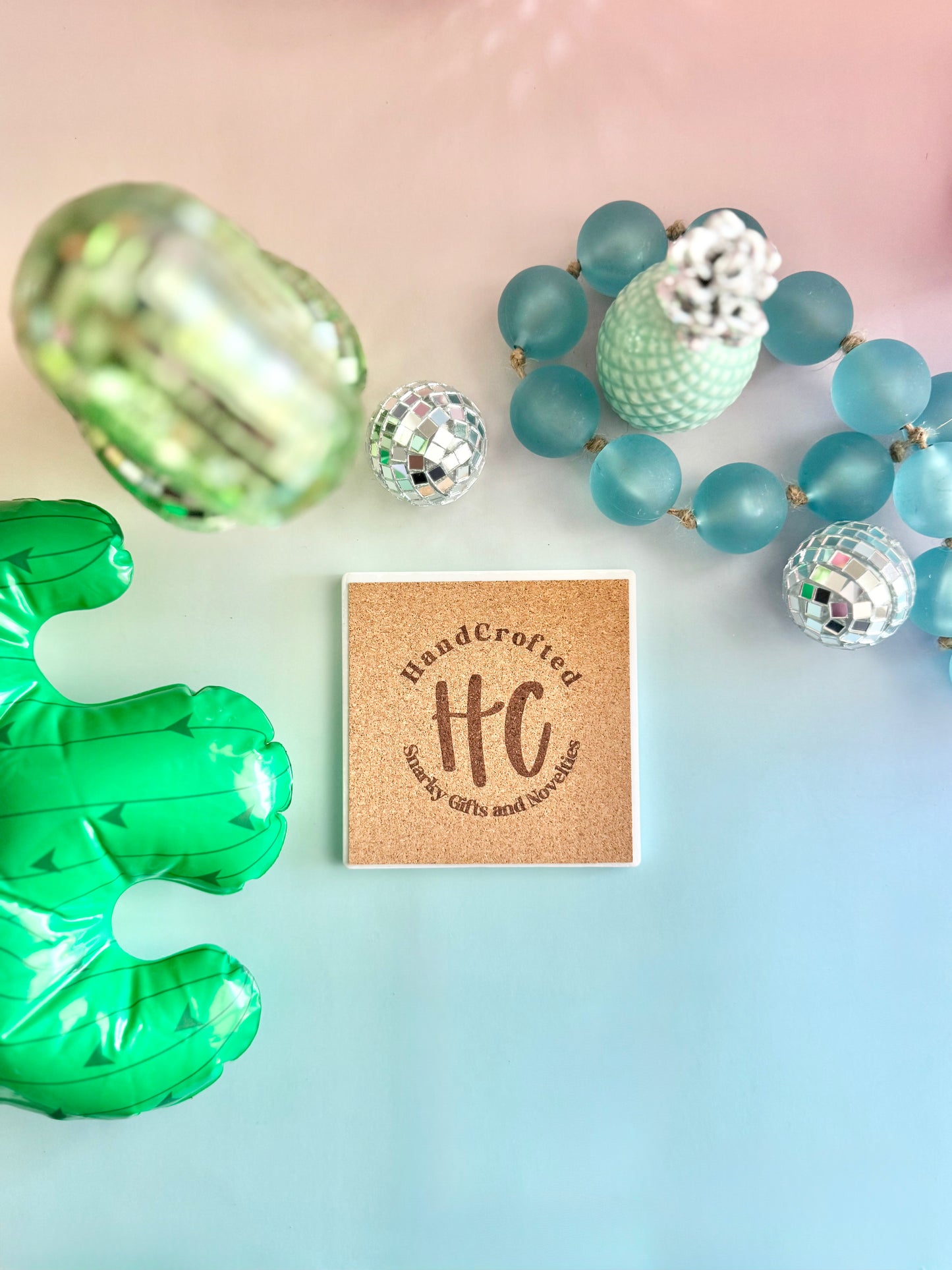 Die Petting Something I Shouldn't Ceramic Coaster