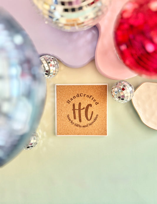 I'm Cute But I'll Fight You Ceramic Coaster