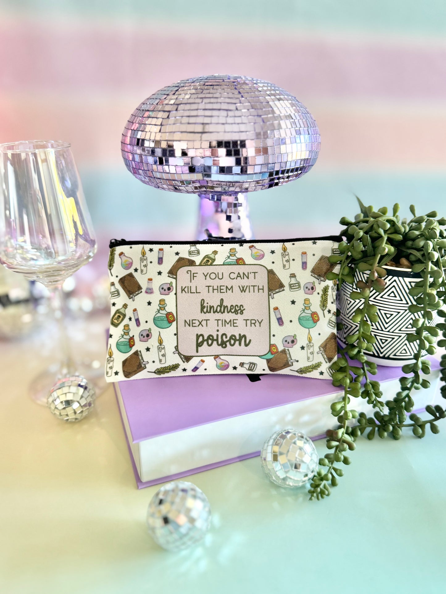 Try Poison Zipper Pouch