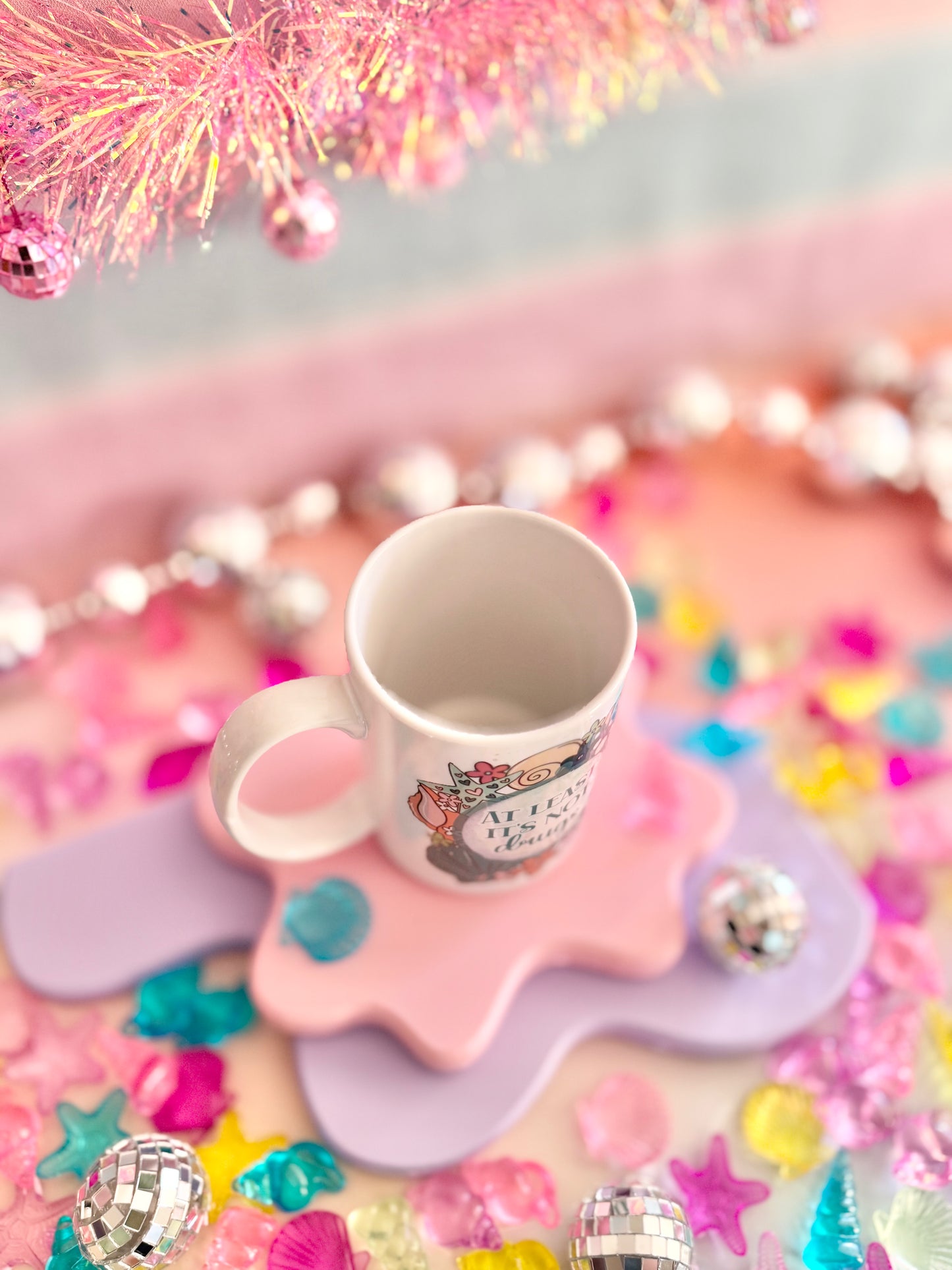 Seashells At Least It's Not Drugs 15oz Mug
