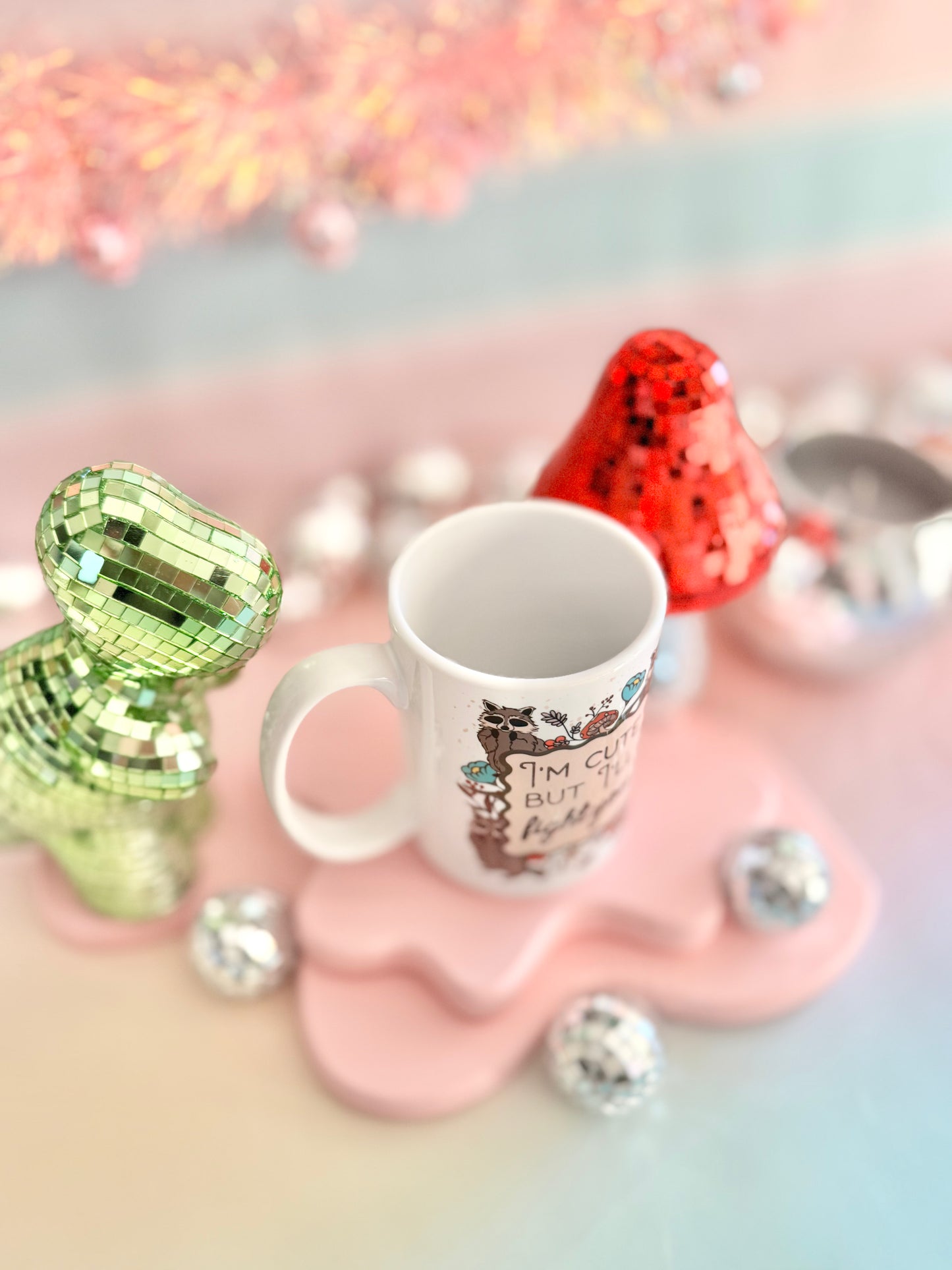 I'm Cute But I'll Fight You 15oz Mug