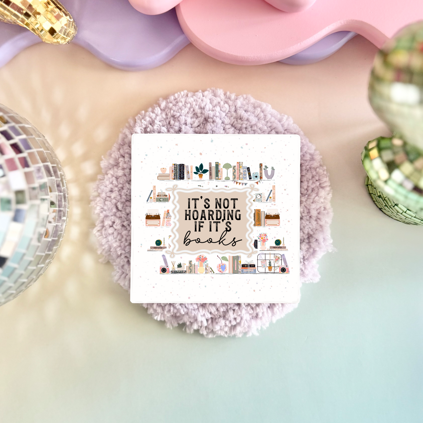 Not Hoarding If It's Books Design