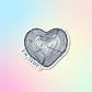 Camas Heart Sticker