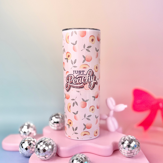 Just Peachy 20oz Insulated Tumbler