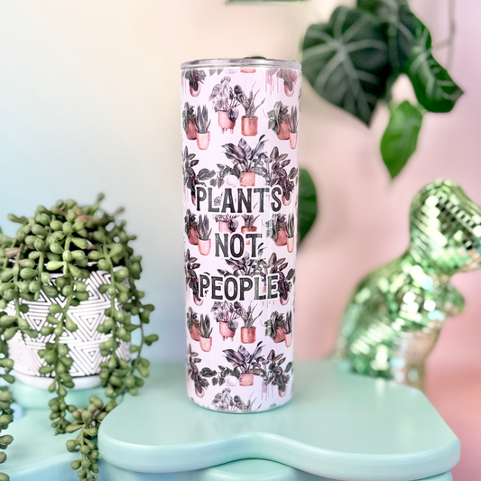 Plants Not People 20oz Insulated Tumbler