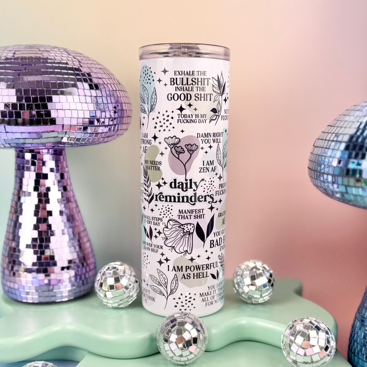 NSFW Daily Reminders 20oz Insulated Tumbler