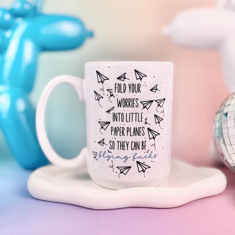 Flying Fucks 15oz Mug