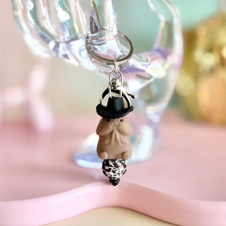 Rancher Willy Penis Keychain