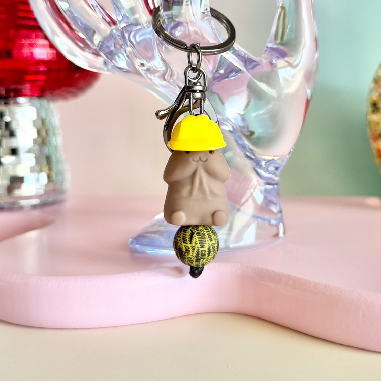 Hardhat Henry Penis Keychain