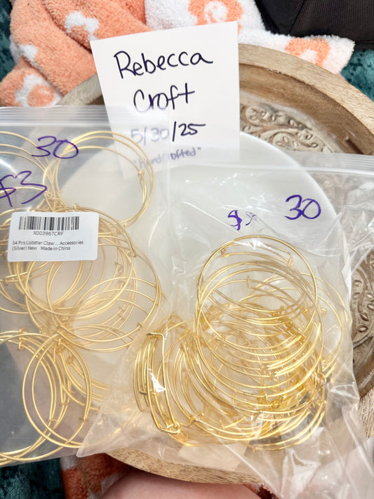 30 pack gold bracelets