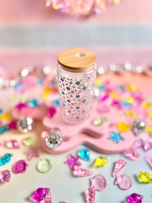 Seashells At Least It's Not Drugs Glass Can