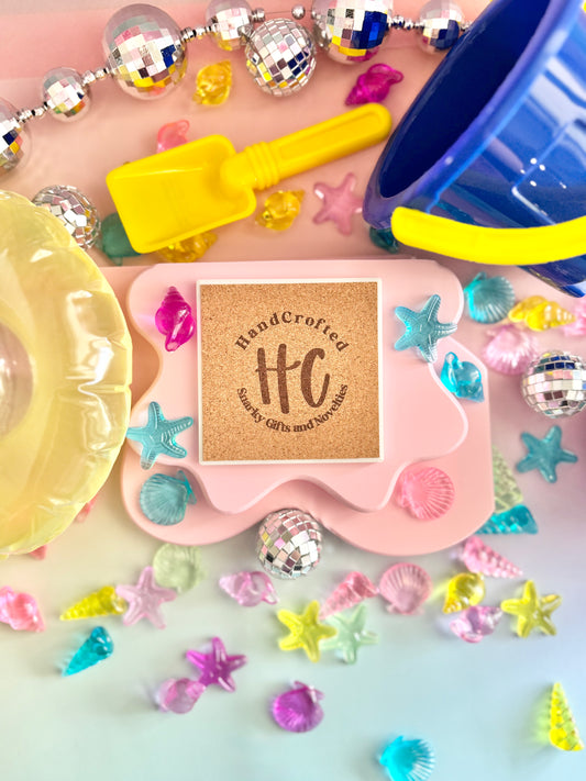 Building My Empire Ceramic Coaster