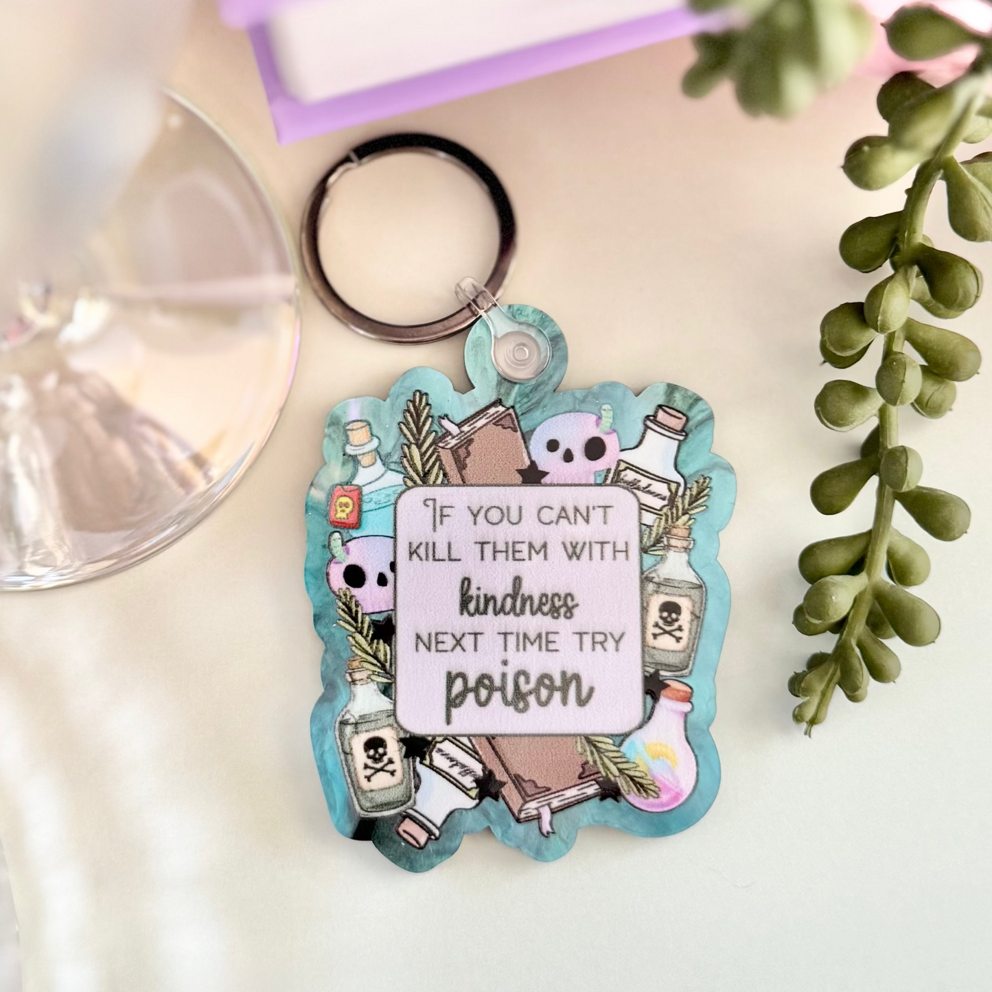 Try Poison Keychain
