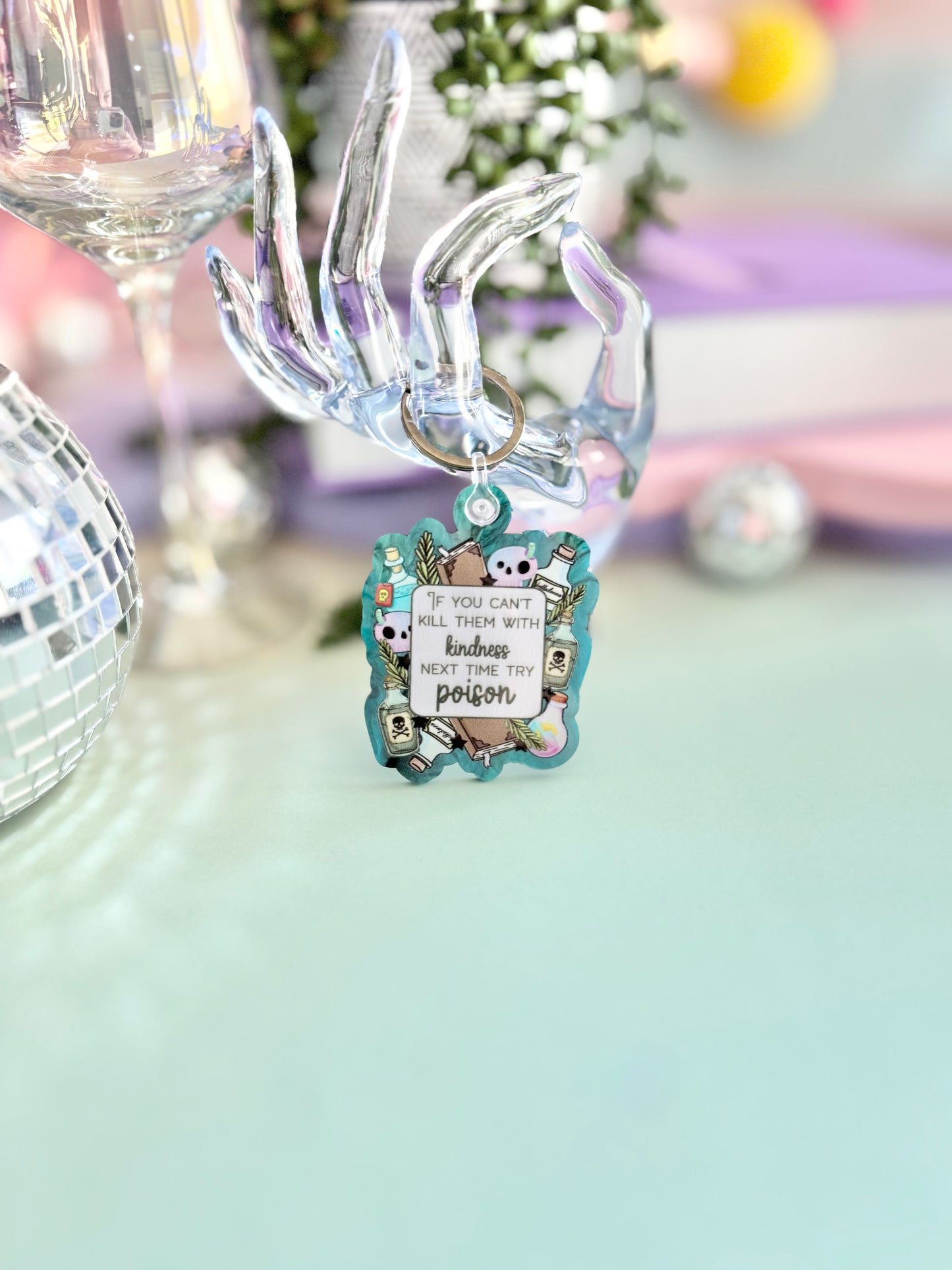 Try Poison Keychain