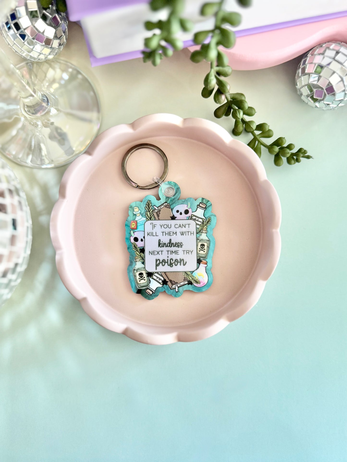 Try Poison Keychain