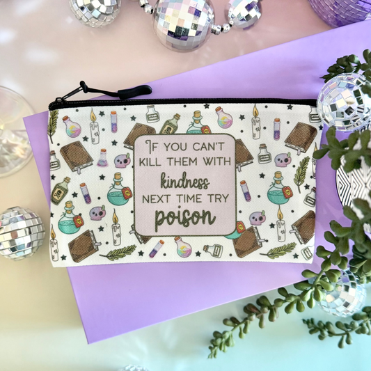 Try Poison Zipper Pouch