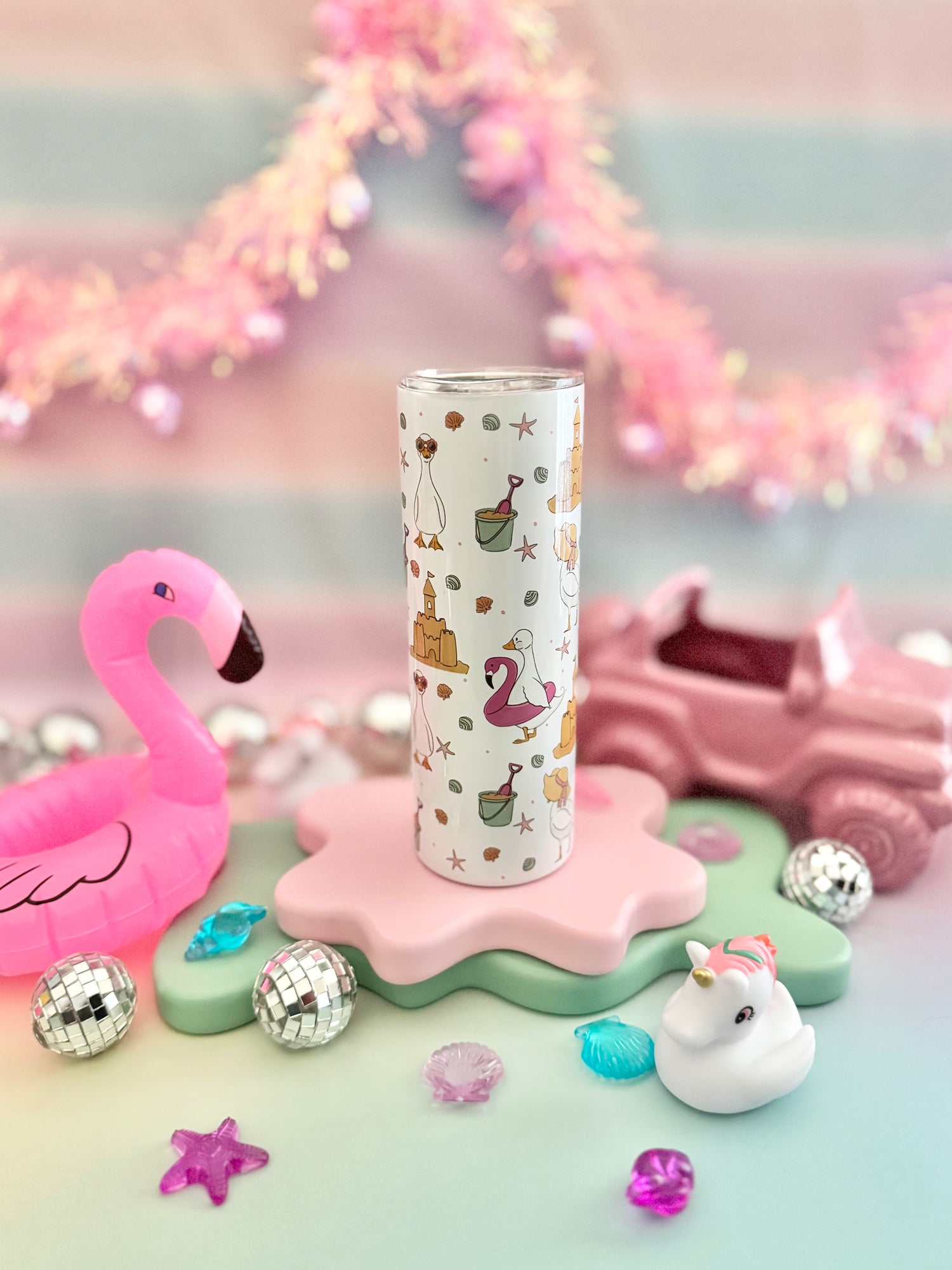 Beach and Sunshine 20oz Insulated Tumbler
