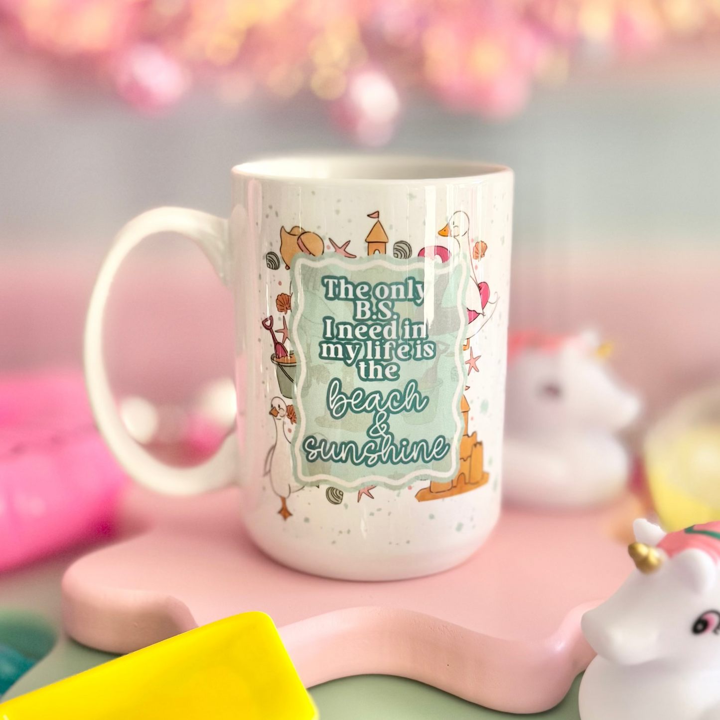 Beach and Sunshine 15oz Mug