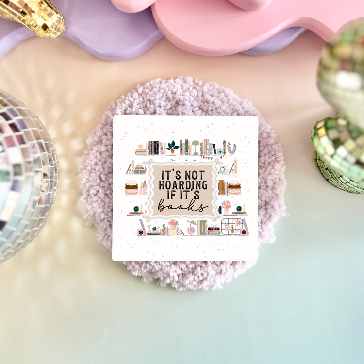 Not Hoarding If It's Books Design